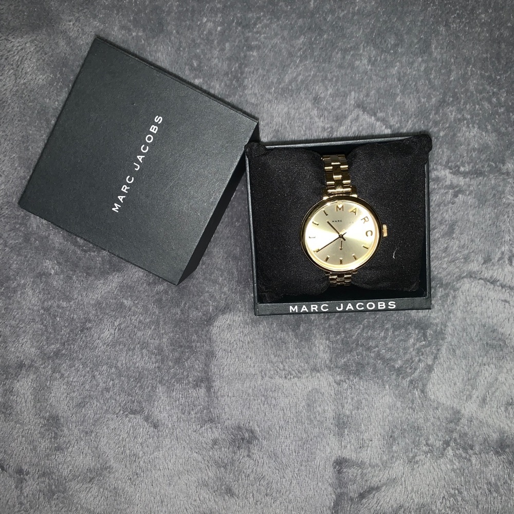 Marc Jacobs Gold Watch